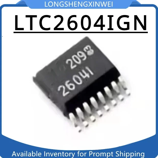 1PCS LTC2604IGN SSOP16 New