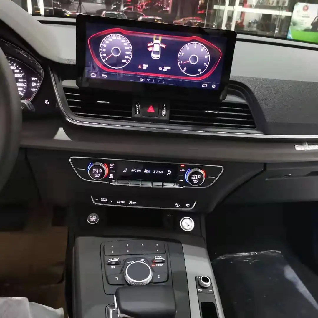 8G 128G Android13 10.25 بوصة Carplay AUTO لأودي 2018-2022 Q5 Q5L مشغل فيديو السيارة نظام تحديد المواقع والملاحة شاشة ذكية DSP الوسائط المتعددة