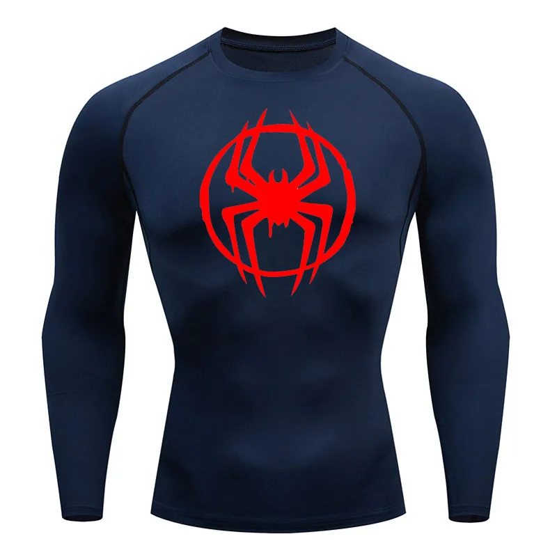 Rash guard Kompression shemd Boxen Laufen Trikots Yoga Fitness MMA Männer T-Shirts Bjj Strumpfhosen Muay Thai Gym Sport Marke Kleidung – Detail 31