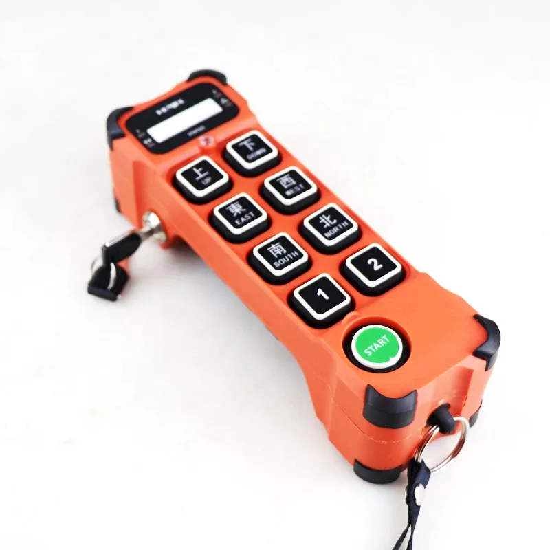 DC 12v 24v Waterproof and Dustproof Industrial Remote Control HENJEL H208 Crane Wireless Control Double Speed Waterproof Switch