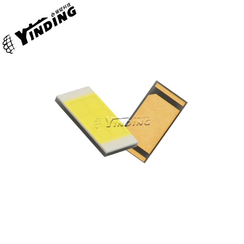 5pcs YINDING 3570-A55 6 chip 30W high power LED light-emitting diode 5500-5800K white light car headlight light-emitting diode