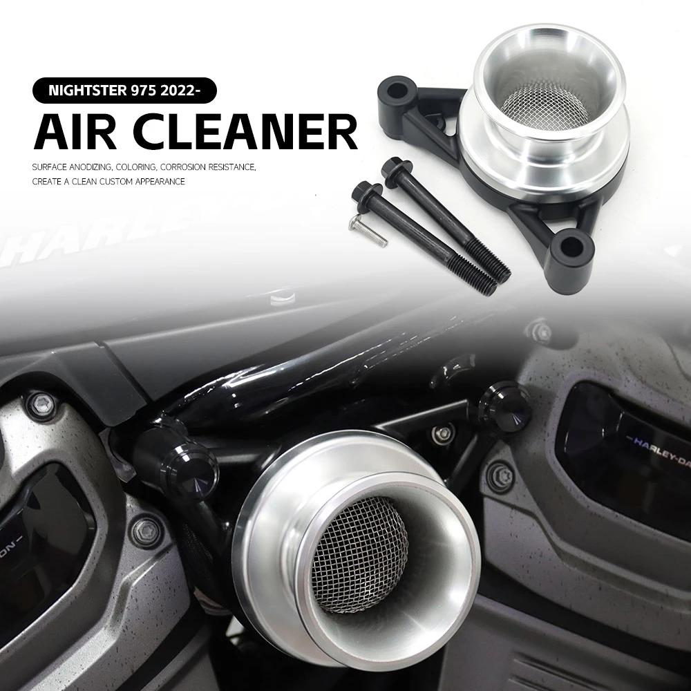 Motorcycle Accesorios Crafts Air Cleaner Intake Filter Syetem FOR Harley Nightster 975 RH975 RH 975 2022 2023