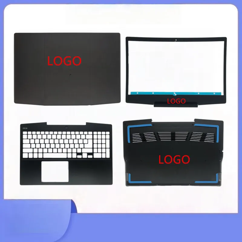 

New For Dell G3 15 3590 LCD Back Cover / Front Bezel / Upper Case Palmrest / Bottom Base Base Lower