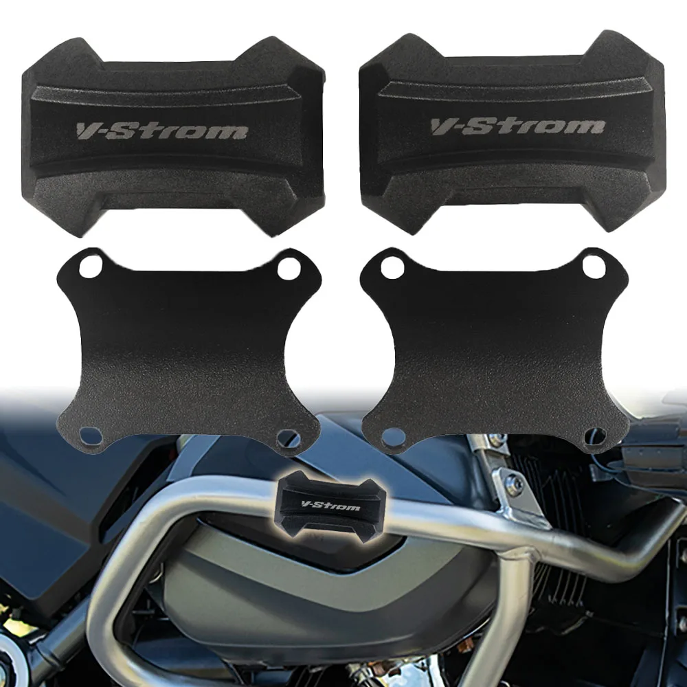 Motorcycle Engine Guard Decorative Block For Suzuki V-strom Vstrom Crash Bar Bumper Protector