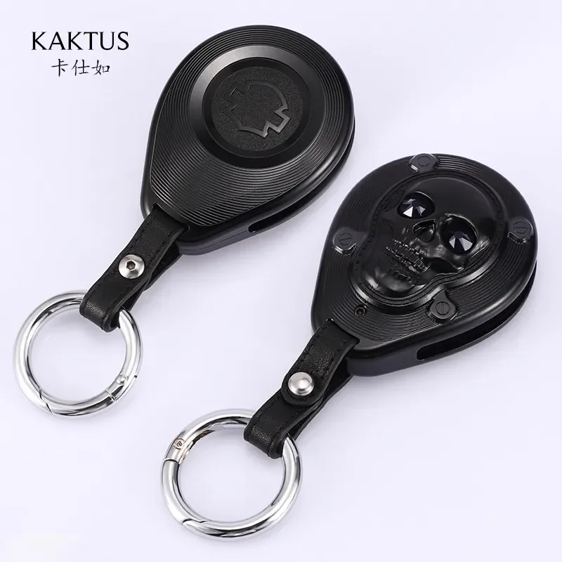 for KAKTUS Harley Indian Motorcycle Induction Key Case Aluminum Alloy Personalized Key Protective Cover
