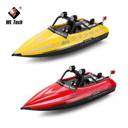 WLtoys WL917 917 RC łódź wyścigowa 16 KM/H 2.4GHz zabawki zdalnie sterowane szybki statek Jet łódź motorowa BoatsToy dorośli chłopcy dzieci prezent