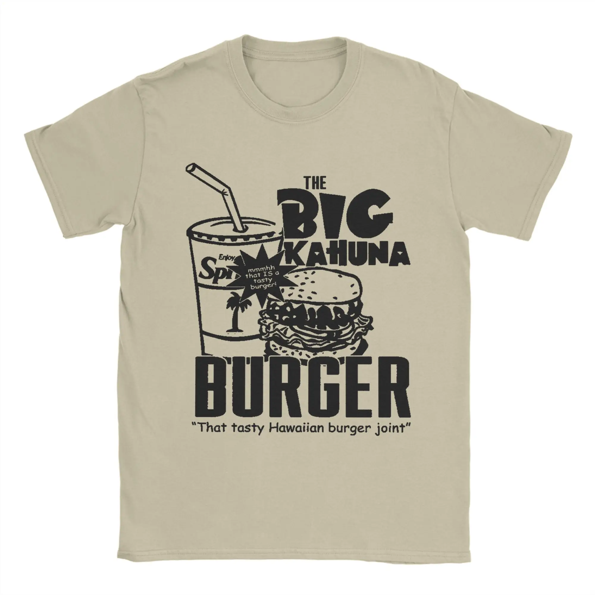 ビッグカフナバーガーパルプフィクション-tシャツメンズ綿-100-面白い-tシャツクエンティン・タランティーノ-tシャツ半袖服