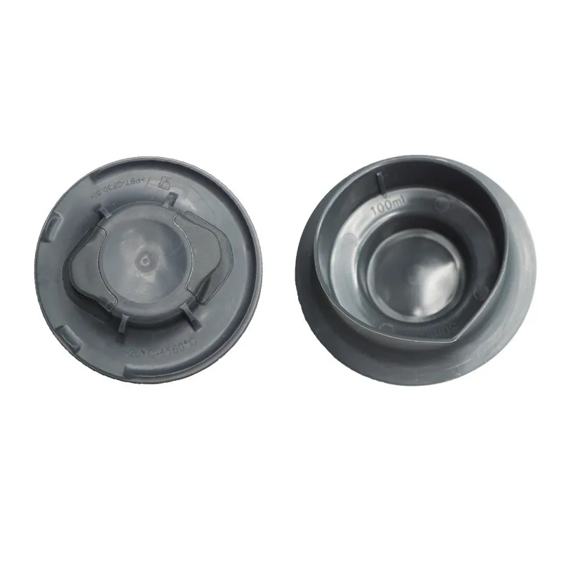 그레이 측정 컵 100 ml / 50 ml 잠금 가능 도징 캡 씰링 뚜껑, Vorwerk Thermomix TM31 TM5 TM6 과 호환 가능  Best5
