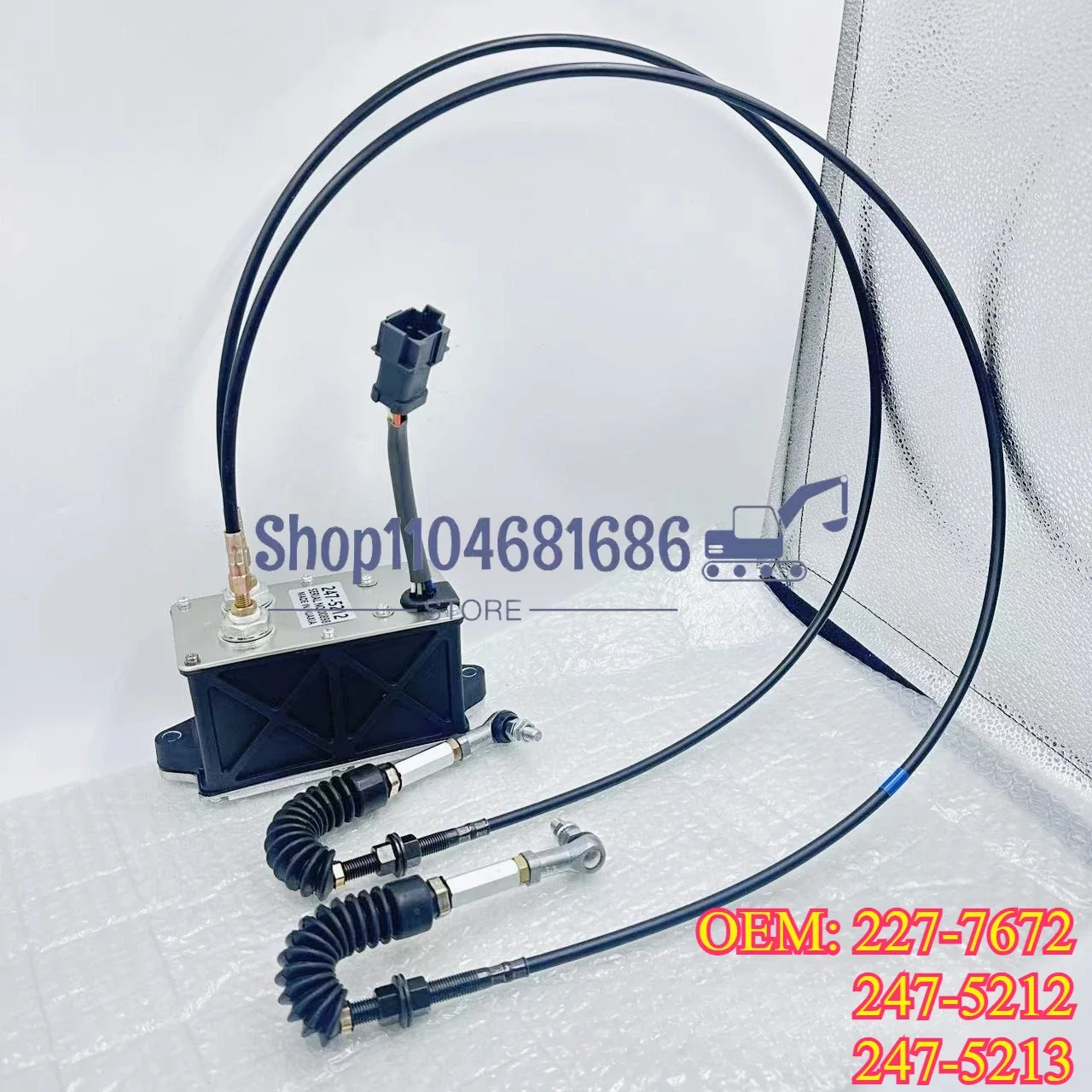 320C 320D 323D 320CL 227-7672 247-5212 247-5213 Governor Accelerator Throttle Motor Controller for Excavator