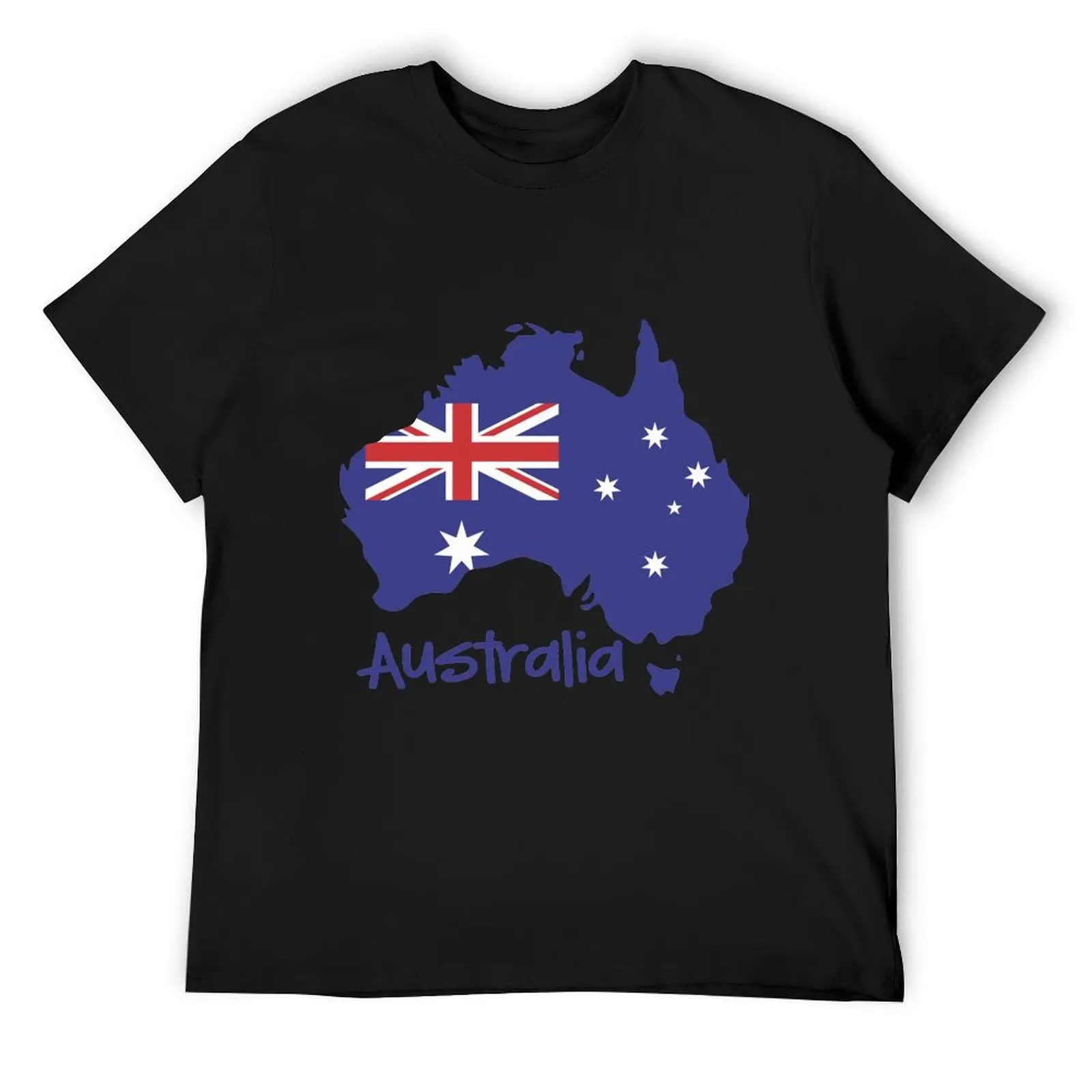 

Australia T-Shirt oversized graphic tee korean fashion baggy shirts mens funny t shirts