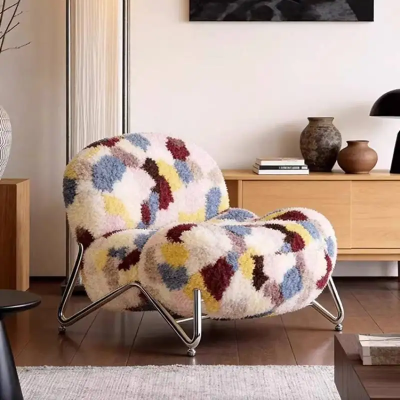 

Lazy Relax Living Room Chairs Lounge Terrasse Designer Modern Recliner Chair Designer Balcony Muebles Para Hogar Furniture Home