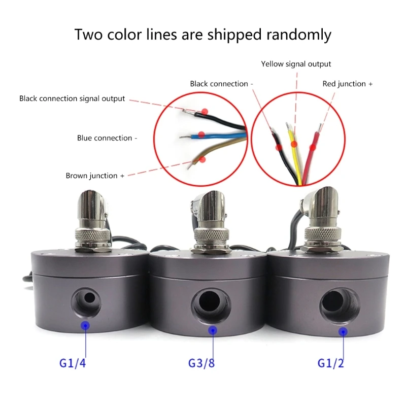 

Effect Flow Fitting Fluidmeter Counter Gear Flow Meter Dropship