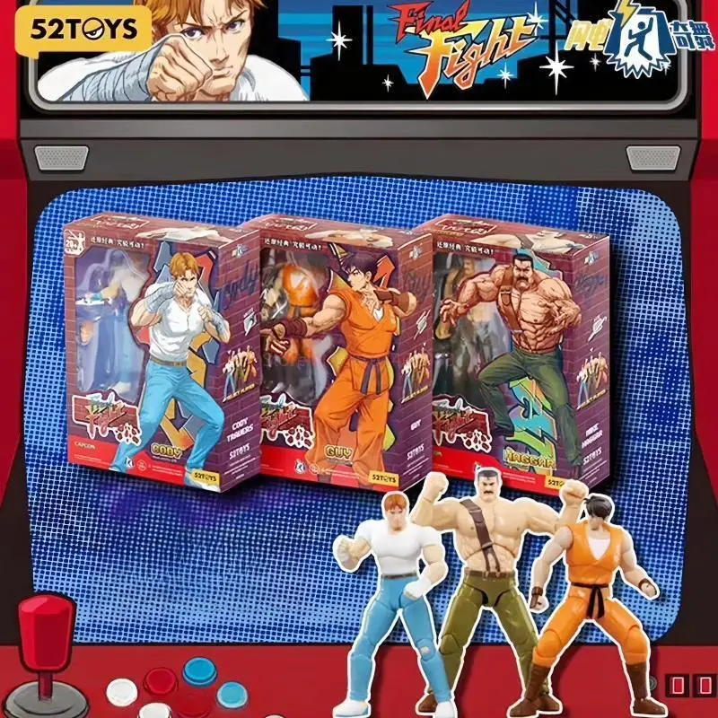 

В наличии 52 игрушки Capcom Final Fight 3,75-дюймовая фигурка крутая модель солдата игрушка для любителей игр украшение мальчик-сюрприз подарок