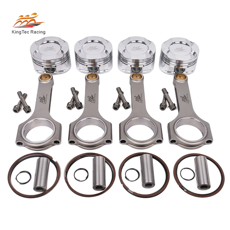 

KTC Racing N20B20 Forged 4340 Steel Connecting Rod 4032 Aluminum Piston Kit for F30 320i F32 420i F10 520i with ARP Bolts