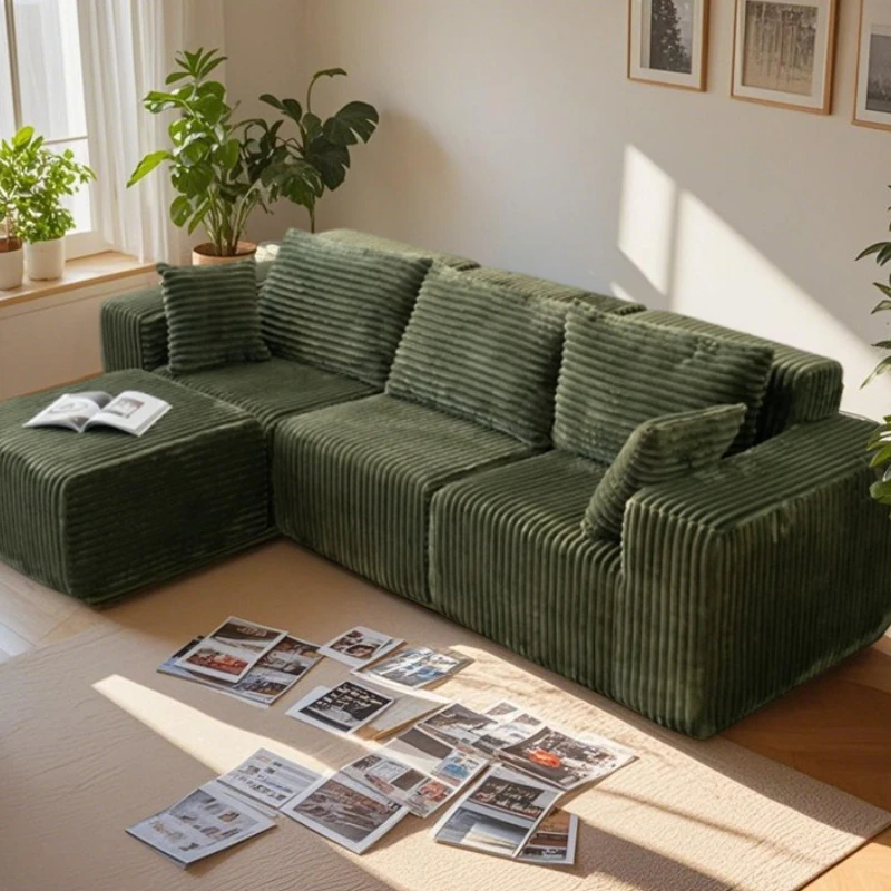 

Vacuum Compression Sofa, One-piece Molded Sponge, Comfortable and Soft Living Room Boneless Sofa, Customizable