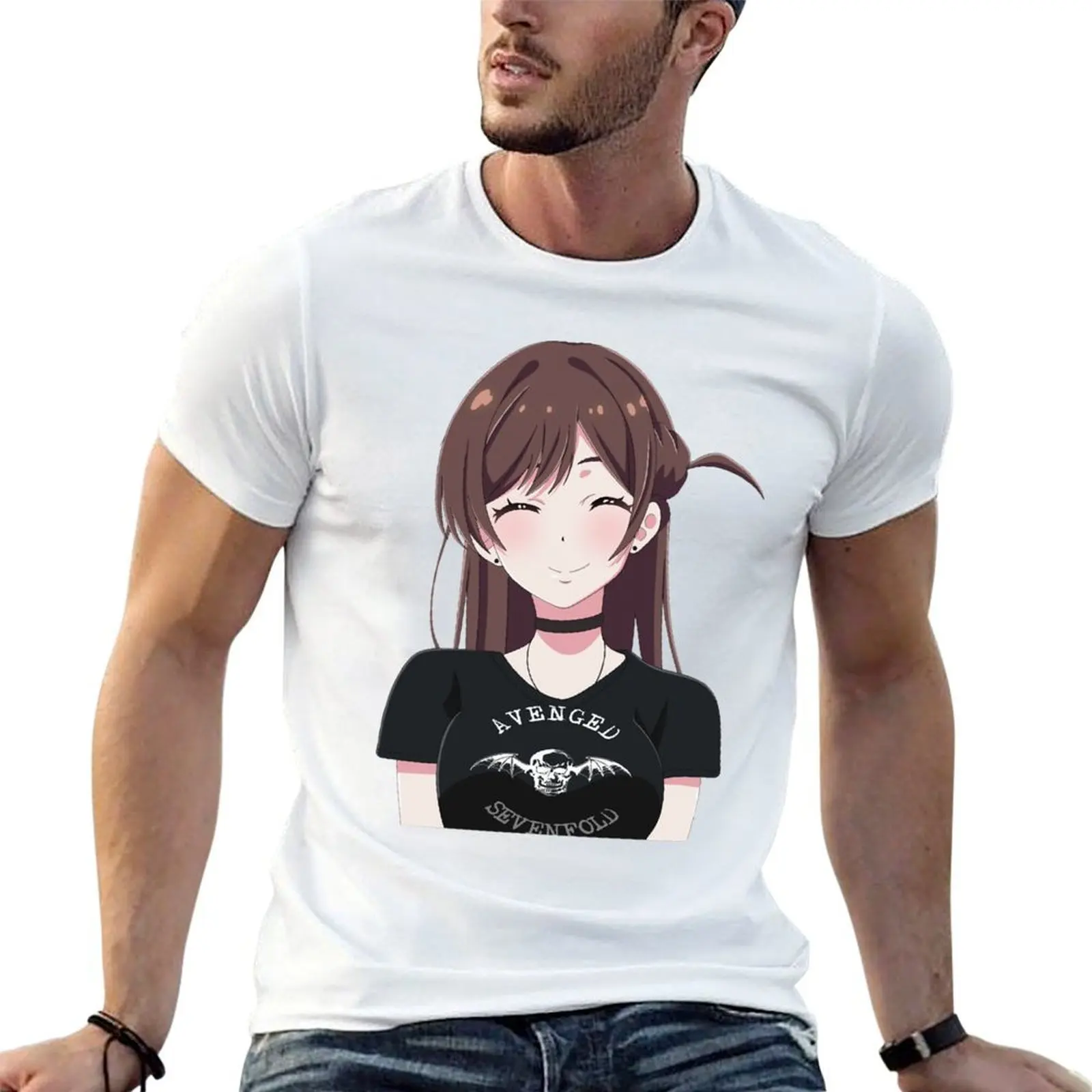 Funny Gift For Rent Ichinose A Girlfriend Vintage Photograp T-Shirt tops plus size tops men graphic t shirts