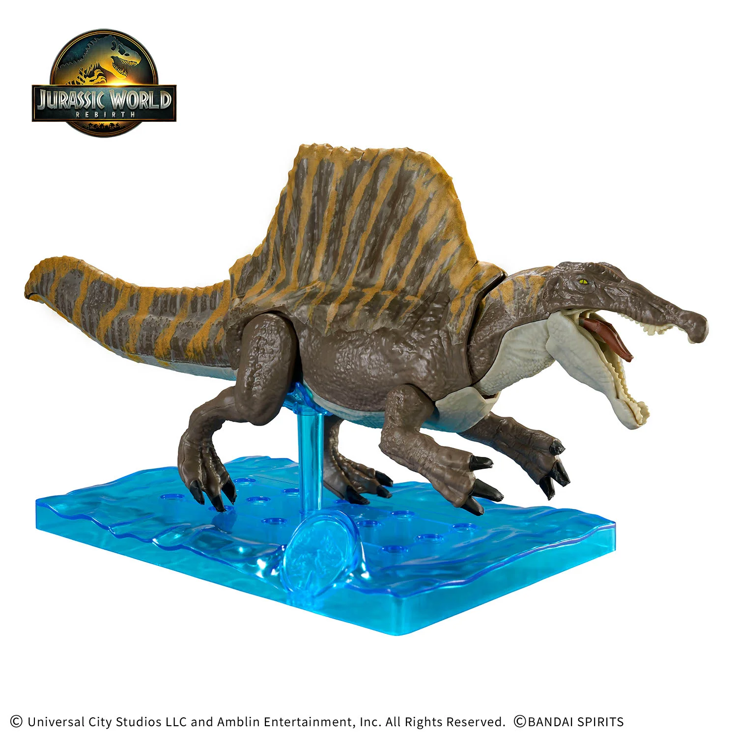 Bandai Genuine Original PLANNOSAURUS Model Kit In Stock Anime Figure JURASSIC WORLD Spinosaurus Assembly Model Toys Boys Gifts