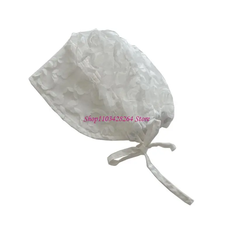 قبعة صيفية للأطفال، قبعات جنينية ناعمة ومسامية للرضع، قبعات بونيه ذات حواف كبيرة