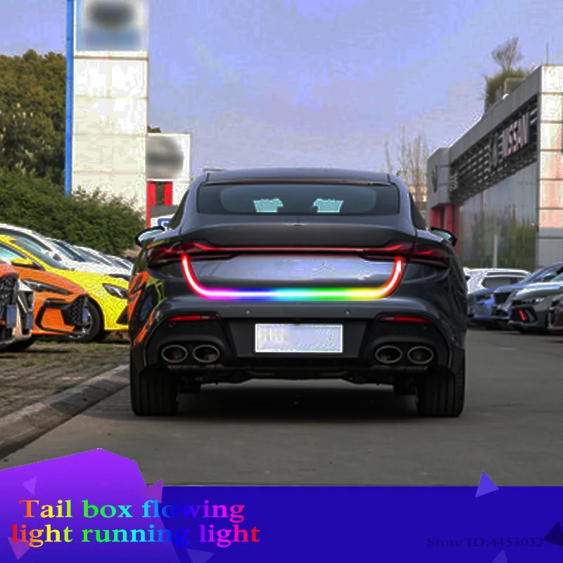 

Для MG4 mg5 mg hs mg4ev светодиодный DRL дневные ходовые огни, диагностика стартера капота автомобиля, декоративная окружающая лампа 12 В