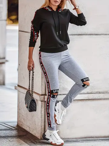 Ladies Large Size Woven Casual Set Comfortable Fashionable plus Size Outfit Women's Clothing Set