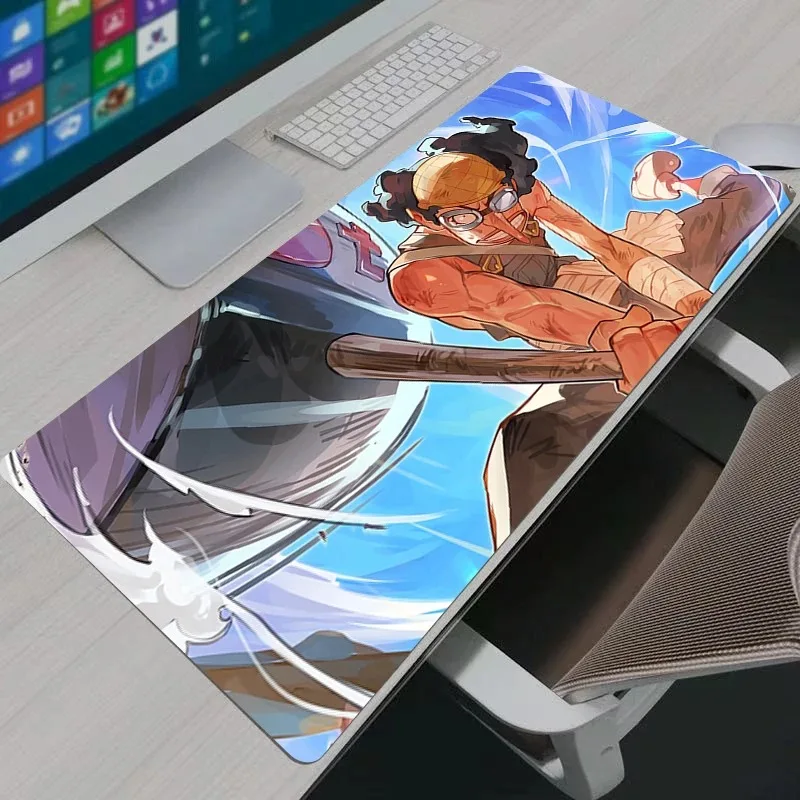 Tapis de souris grand Gamer XXL clavier bureau tapis de souris une pièce Trafalgar Law Tapis en caoutchouc Tapis Souris jeu Notbook tapis de souris