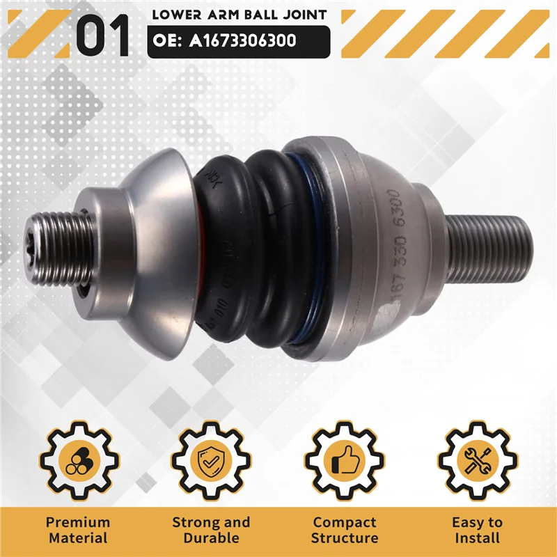

Lasting High-Performance Front Left Lower Arm Ball Joint For Mercedes Benz GLE350 GLE450 GLE53 GLE63 GLS450 GLS580 W167 2020-202