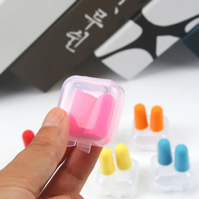 Bouchons d'Oreilles Confortables Anti-Bruit en Mousse Souple, Protection pour le Sommeil