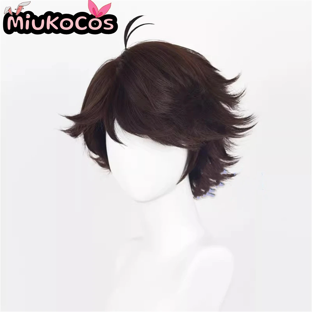 متوفر في المخزون Tōru Oikawa شعر مستعار تأثيري MiukoCosplay أنيمي Haikyu!! تأثيري #3