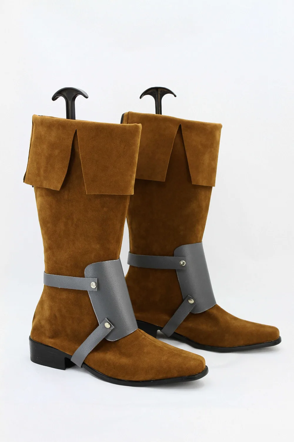 Cartoon Prinz Flynn Cosplay Reiter Schuhe Stiefel Erwachsene Männer Fantasia Schuhe Halloween Fantasy Kostüme Verkleidung Zubehör