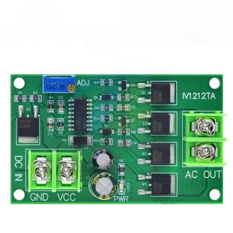 100W DC-AC Power Inverter Transformer DC 12V to AC 12V/24V Square Wave Signal Generator Voltage Regulator Power Converter Board