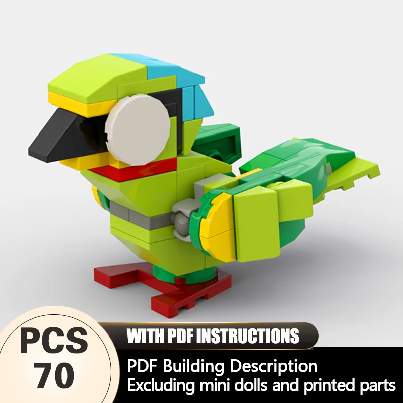 Set de Construcción Modular de Ladrillos MOC de la Serie Animales de Creators: Lindos Peluches de Barbet de Taiwán, Regalo Tecnológico para Niños, Ideal para Armar en Vacaciones