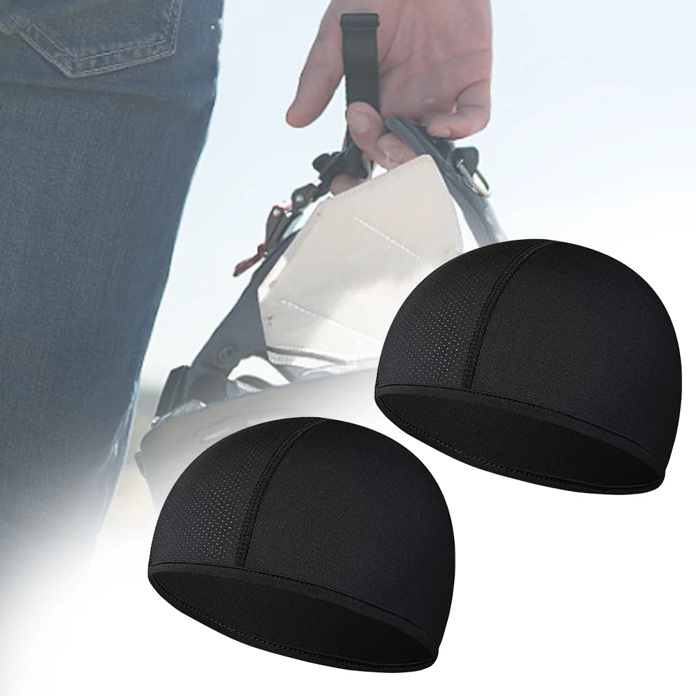 Motocross Helmet Hat Quick Dry Cycling Helmet Hat Inner Cap Motorcycle Helmet Beanie Cap Sports Hat Caps for Bike Riding Cycling