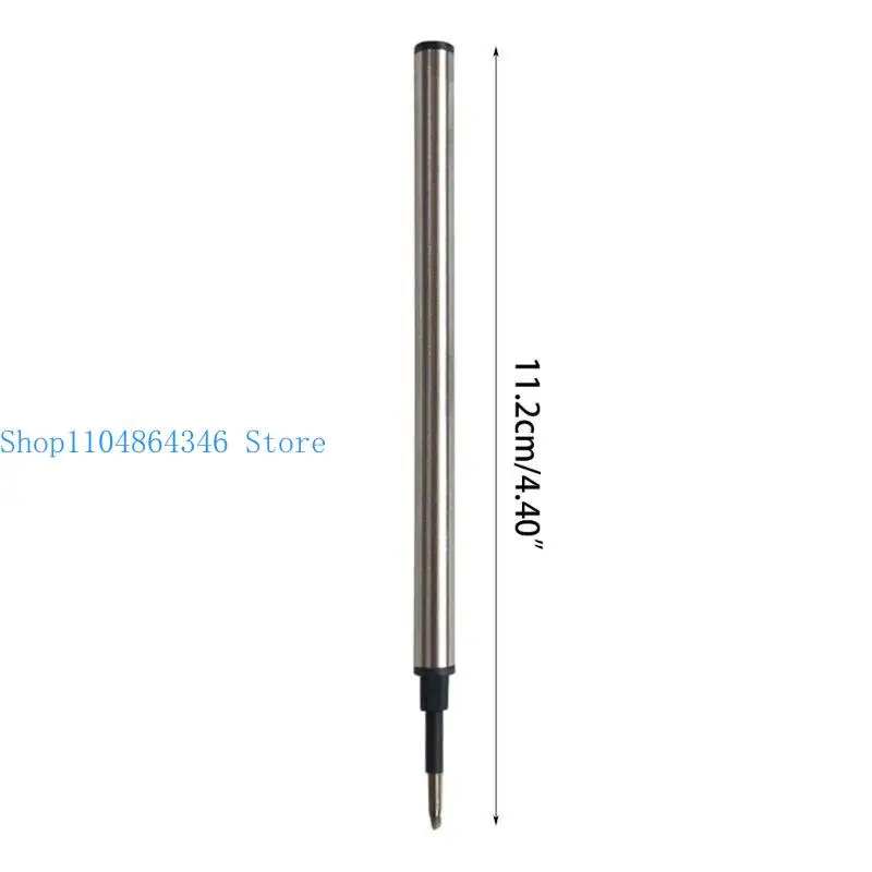 5asd 1/5/20Pcs 0.5mm Universal Pen Refills, Smooth to Write Stainless Steel Refills Pen Refills Ballpoint Refills