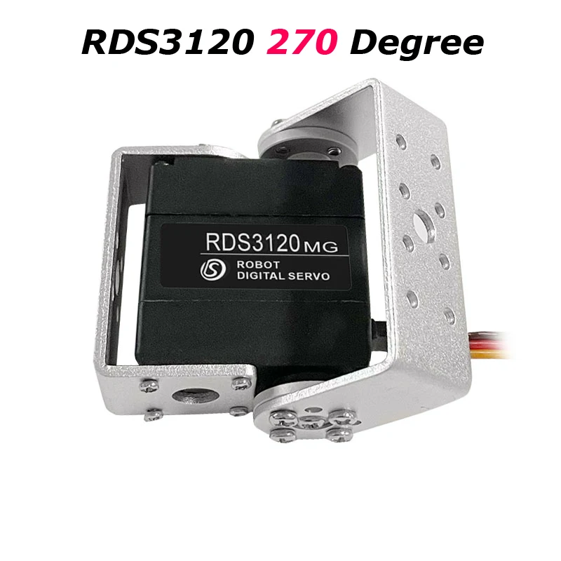 RDS3120 RDS3115 MG 20kg 17kg Digitalservo 180/270 °    Zweiachsige Welle für RC Modellauto Boot Flugzeug Roboterarmteile