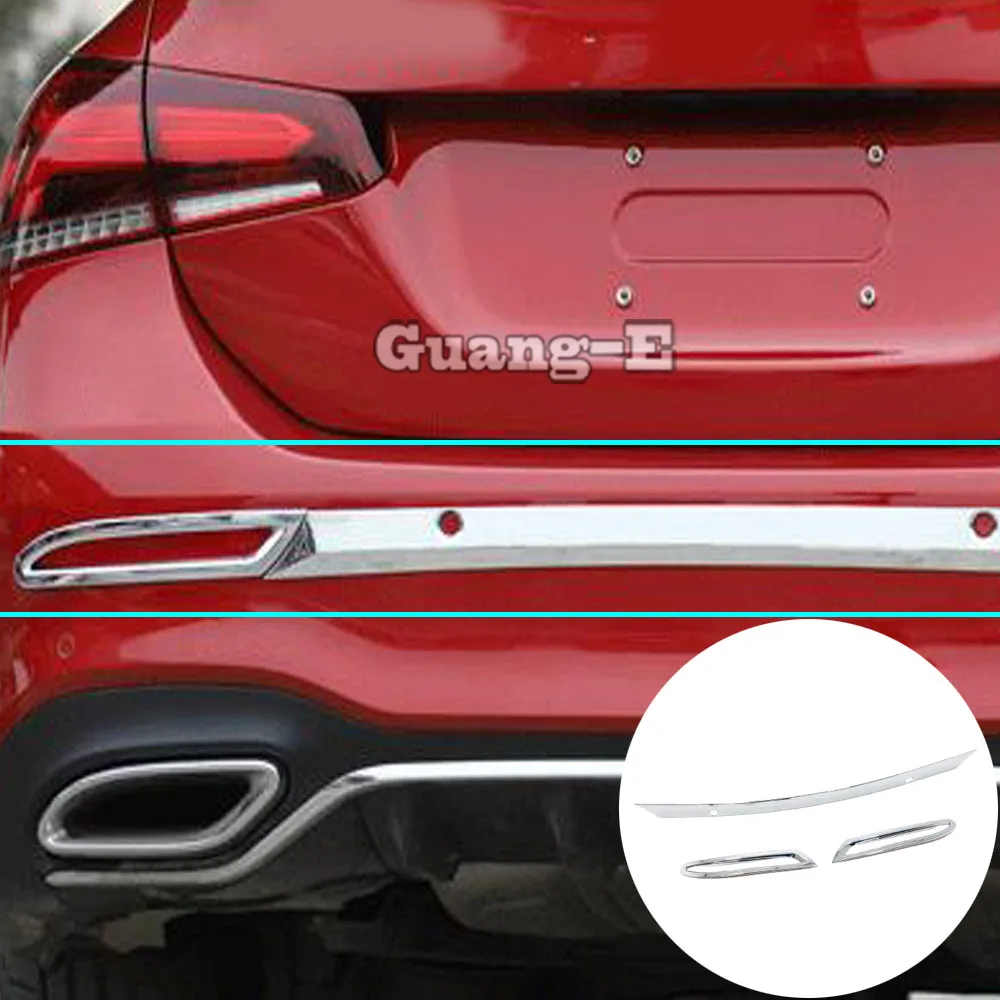 

For Mercedes Benz A Class W177 A180 A200 A250 2019 2020 2021 2022 Cover Rear Fog Light Trim Strip Bumper Frame Plate Lamp Trunk