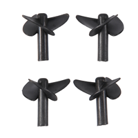 B02B-RC Boat Spare Parts Propeller Set for Flytec 2011-5 Fishing Tool Bait Boat Fish Finder Ship Part Positive & Reverse