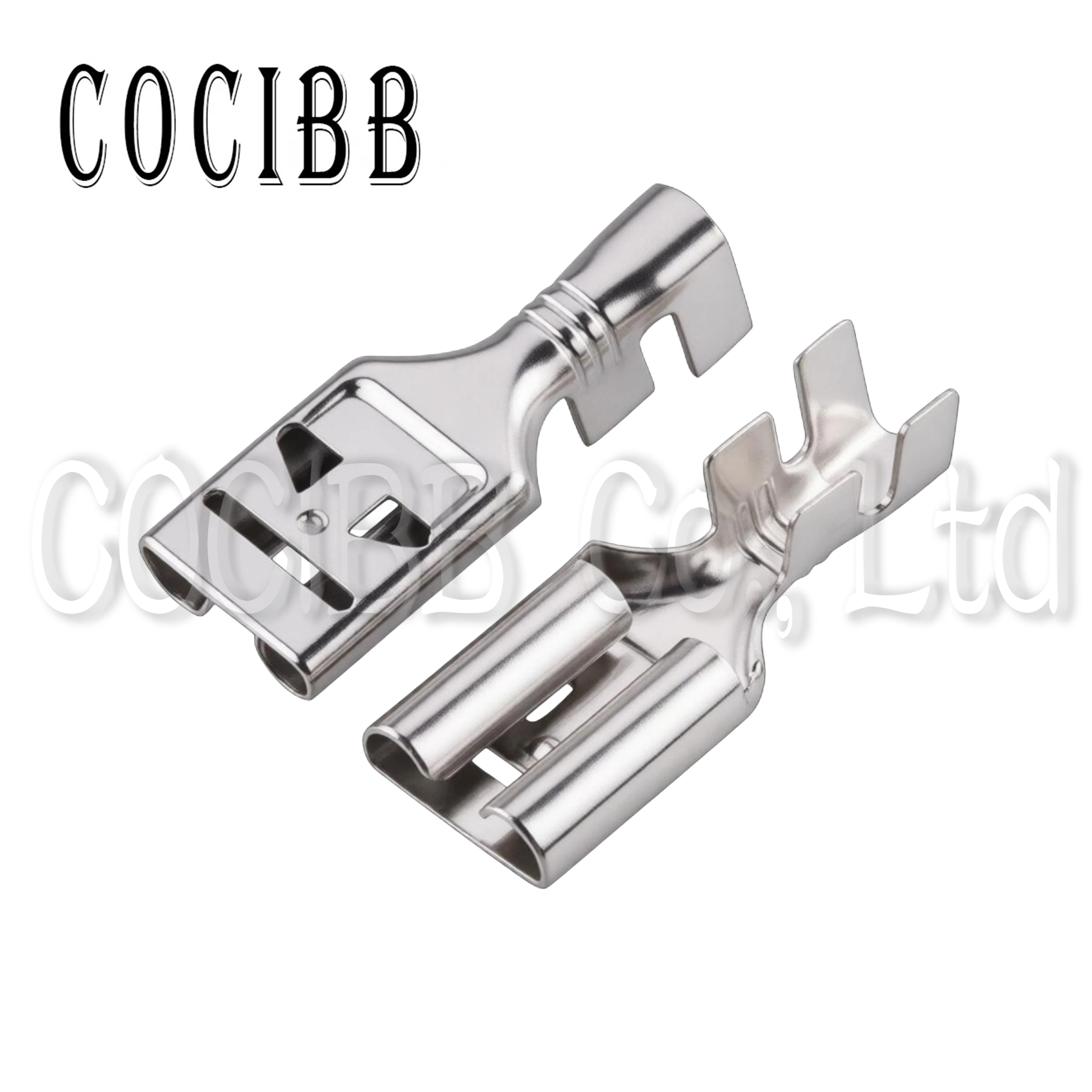 

20 Pcs Automotive Electrical Connector Crimp Wire Stamping Pin 9.5 MM Female Auto Splice Terminal Block For Car