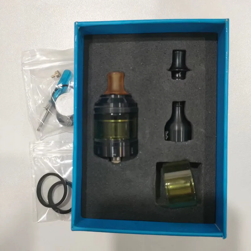 Berserker-MTL هيئة الطرق والمواصلات لفائف واحدة البخاخة ، تعبئة العلوي ، تدفق الهواء السفلي ، خزان Vape القابلة لإعادة البناء ، السجائر الإلكترونية ، 24 مللي متر ، 3 مللي