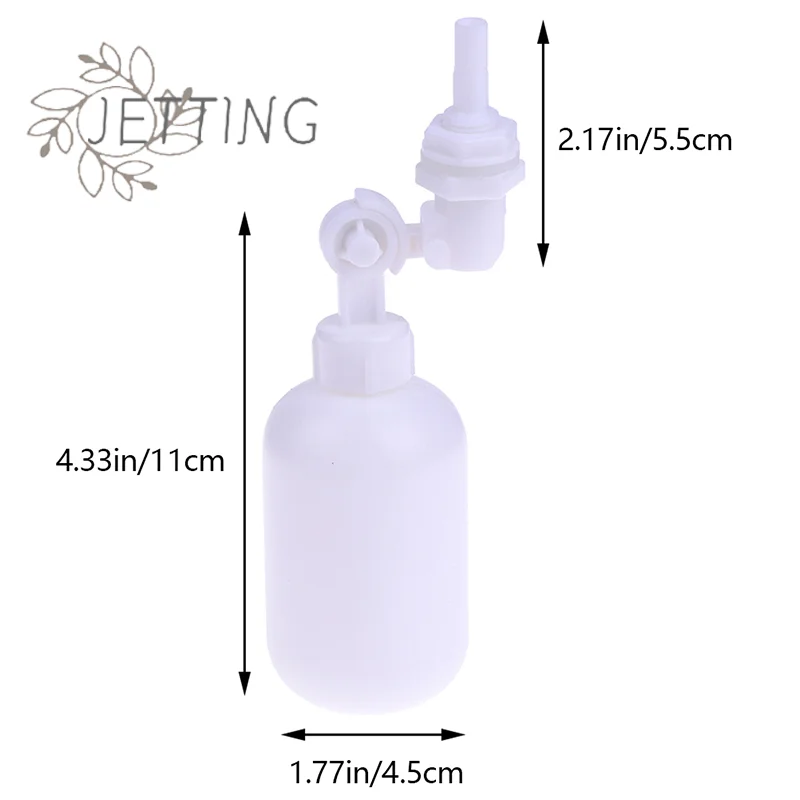 Hot 1PC Mini Floating Ball Valve Aquarium Fish Tank Float Valve Water Tank Level Control Multi Direction Installation Ball Cock