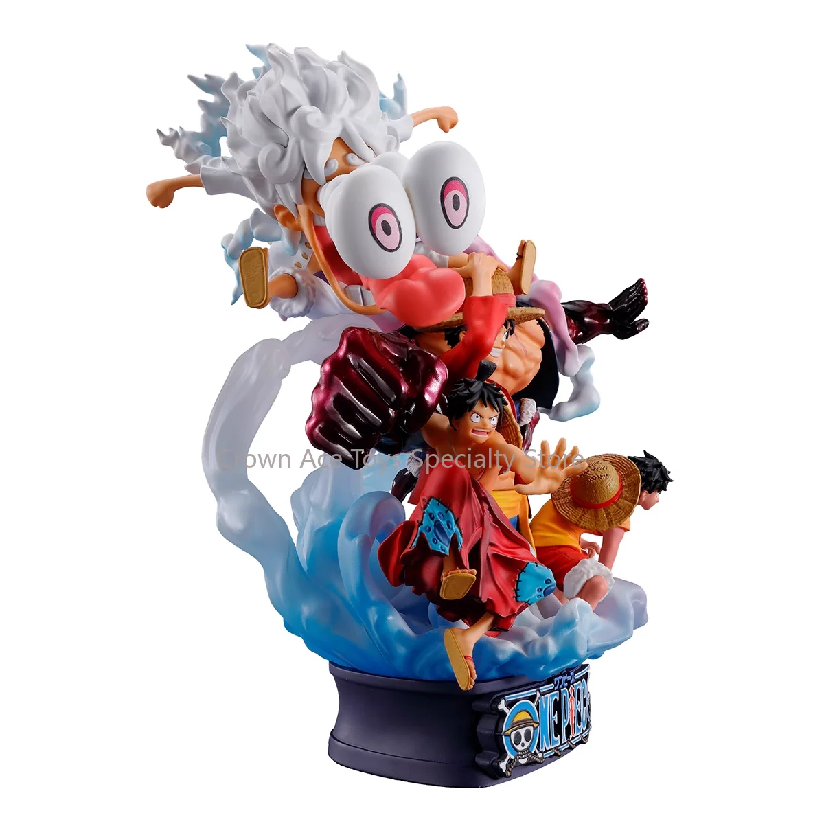 MegaHouse-Luffy Gear Fifth Sun God, Anime Manga Figures Toys, Gifts Model, A FORTUNE, One Piece, Chimlaissée DRACI-Action, PVC