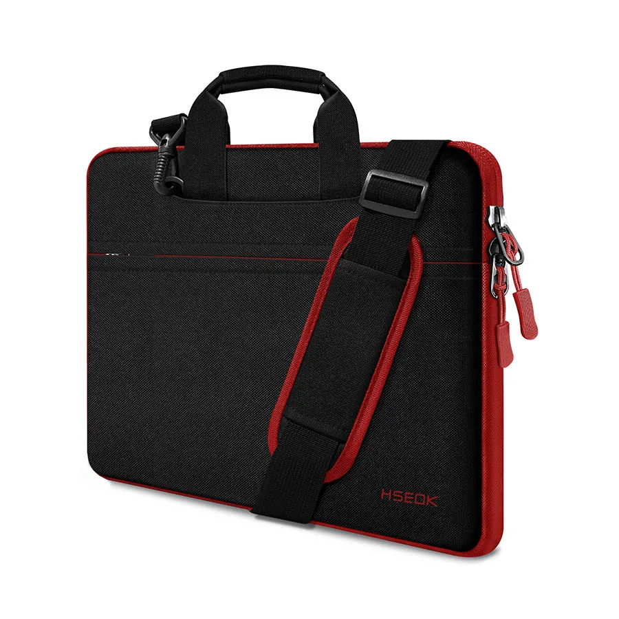 Bolsa de ombro portátil resistente a derramamento, adequada para a maioria dos notebooks, compatível com MacBook Pro 16 15.4 ", 15", 15.6 ", 16"