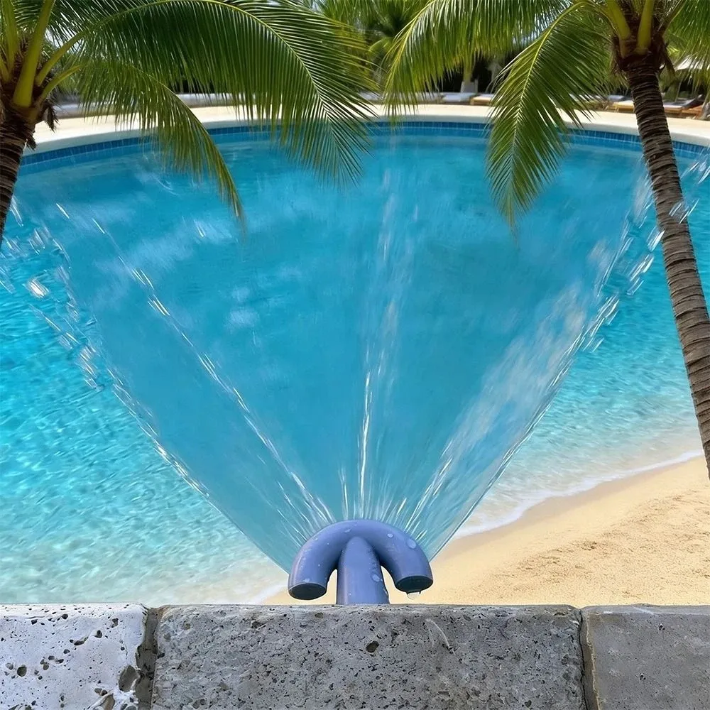 

Universal Pool Aerator Fountain Style Efficient Water Circulation Accessory Durable Energy Saving Oxygenation Tool Swimming Pool