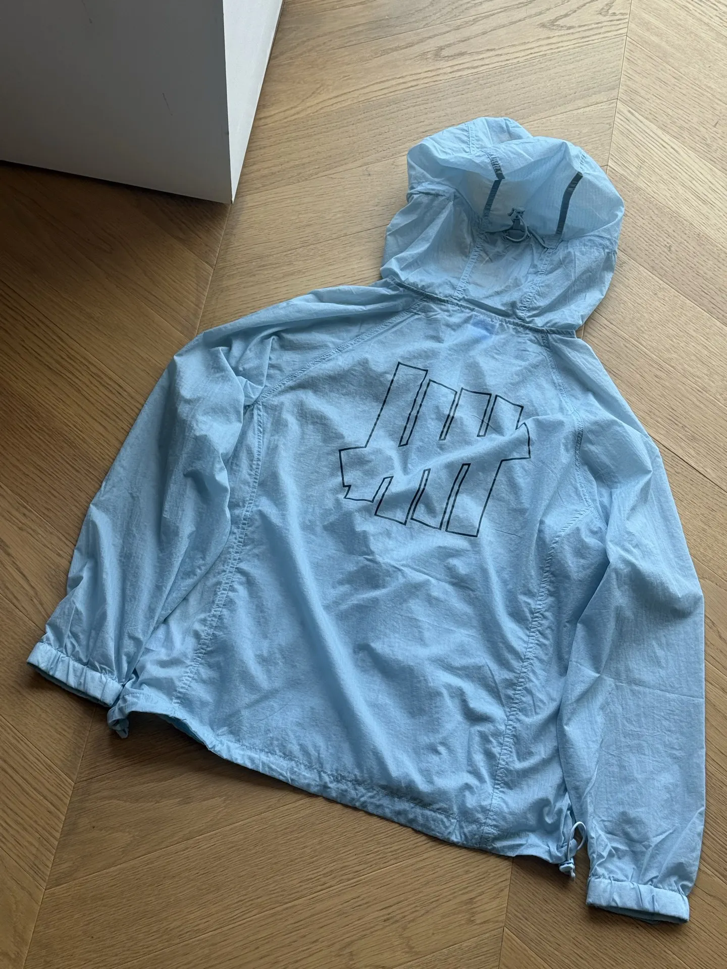 UNDEFEATED Five-Strike UV Sun Protection Hoodie | Lightweight Cooling Zip-Up Jacket | Unisex Breathable Packable Hiking Coat