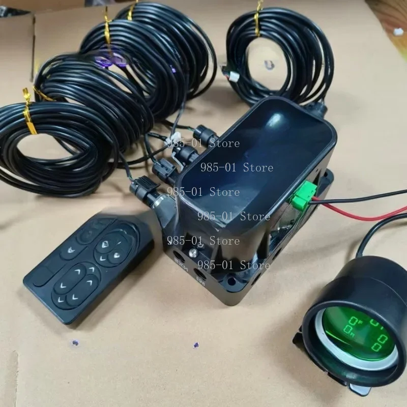 VU-4/VU-4F Pneumatic Solenoid Valve, Wireless Remote Control Air Suspension Manifold for Accuair