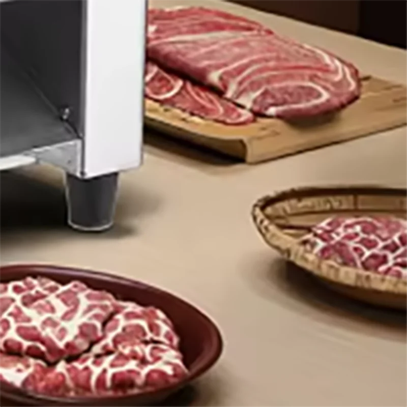 Wholesale Price Desktop Stainless Steel Electric Fresh Meat Shredding Machine/drawer Type Meat Slicer