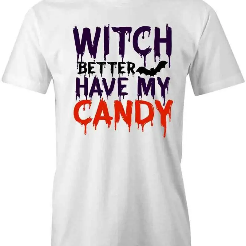 

HAVE MY CANDY T Shirt d Cotton CLOTHING HALLOWEEN S1WCA219