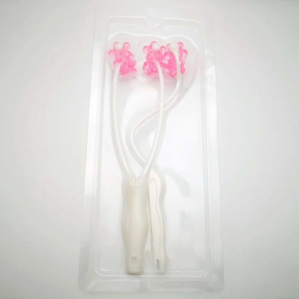 Massaggiatore a rulli Strumento elastico premium per la cura della pelle per il collo del mento che dimagrisce la circolazione sanguigna facciale multifunzionale