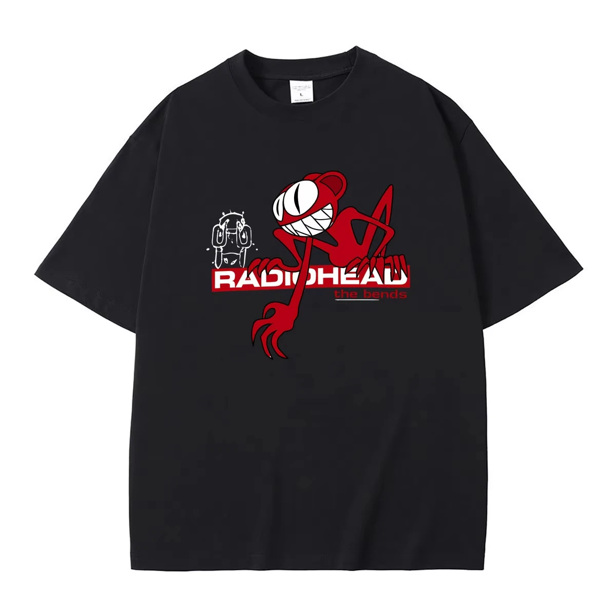 2026 Summer Hot Sale Rock Band Radiohead The Bends Graphic T-shirt Y2K Men Women Vintage Casual Harajuku Hip Hop Punk T-shirt