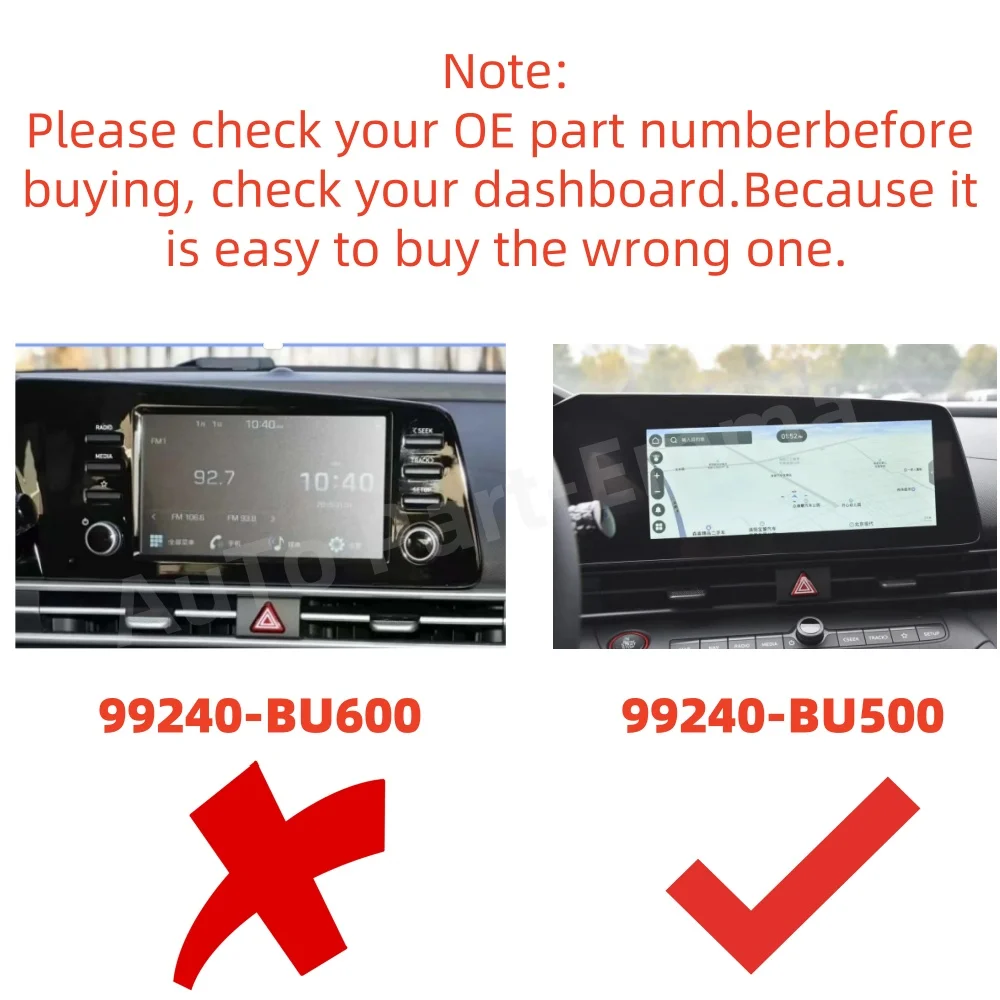 For Hyundai Elantra 2021-2022 Spare Parts 99240-BU500 New Rear View Reverse Back-Up Parking Assist Camera Replaces 99240BU500