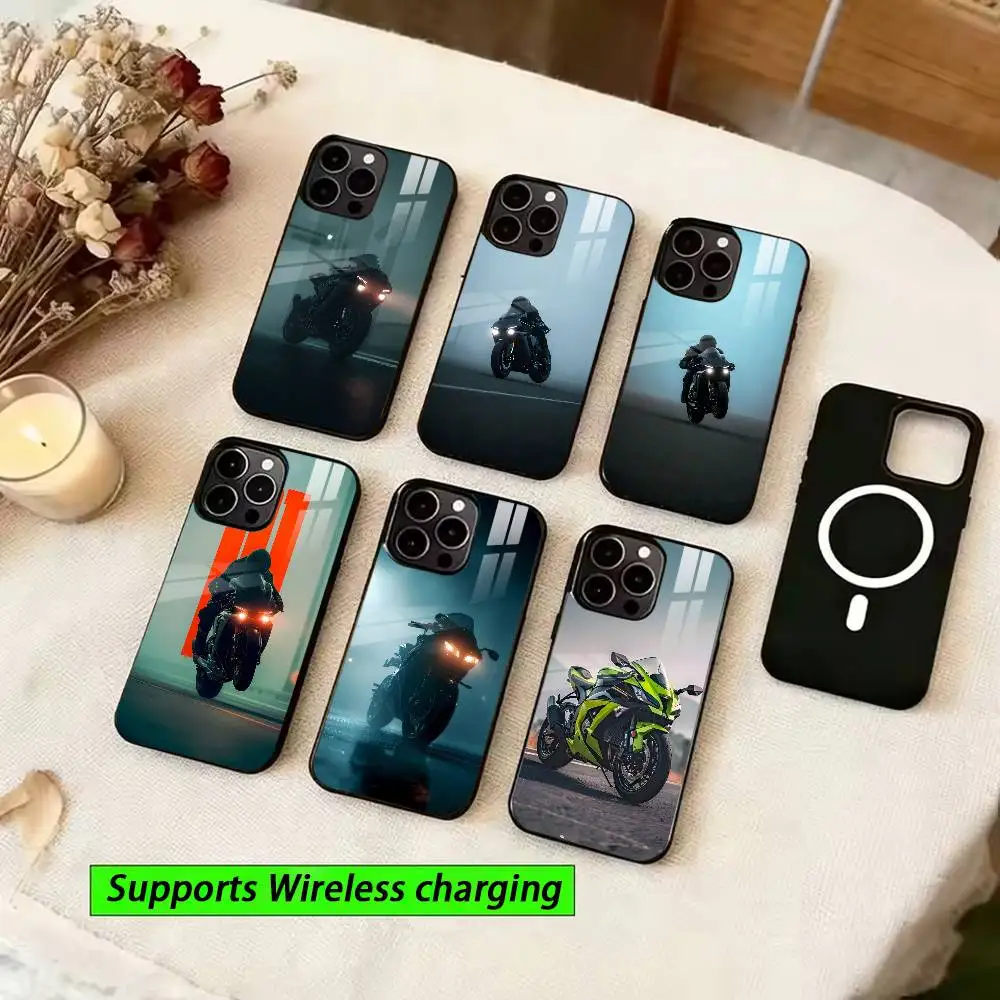 

Hot Motorcycle Y-Z-F Thrilling Phone Case For iPhone Magnetic 15,16,17,14,13,12,11 Plus,Pro with Wireless Charging